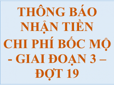 Về chi trả tiền thân nhân các ngôi mộ Nghĩa trang Bình Hưng Hòa, giai đoạn 3, đợt 19