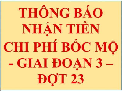 Về chi trả tiền thân nhân các ngôi mộ Nghĩa trang Bình Hưng Hòa, giai đoạn 3, đợt 23