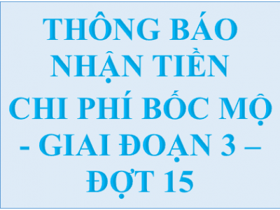 Về chi trả tiền thân nhân các ngôi mộ Nghĩa trang Bình Hưng Hòa, giai đoạn 3, đợt 15