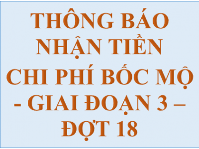 Về chi trả tiền thân nhân các ngôi mộ Nghĩa trang Bình Hưng Hòa, giai đoạn 3, đợt 18