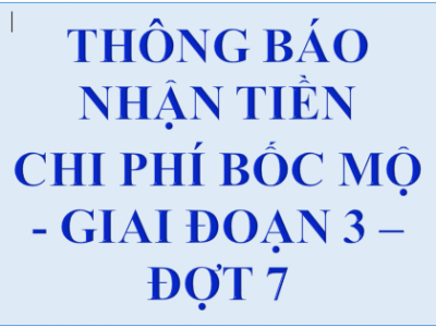 Về chi trả tiền thân nhân các ngôi mộ Nghĩa trang Bình Hưng Hòa, giai đoạn 3, đợt 7