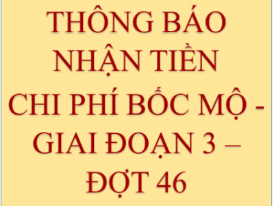 Về chi trả tiền thân nhân các ngôi mộ Nghĩa trang Bình Hưng Hòa, giai đoạn 3, đợt 46